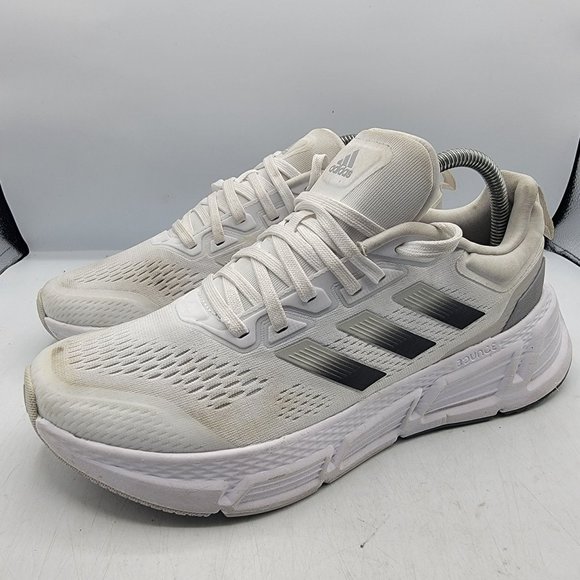 Adidas Questar Mens 8 White Gray Running Training Shoes Athletic Casual GZ0630 main image 12